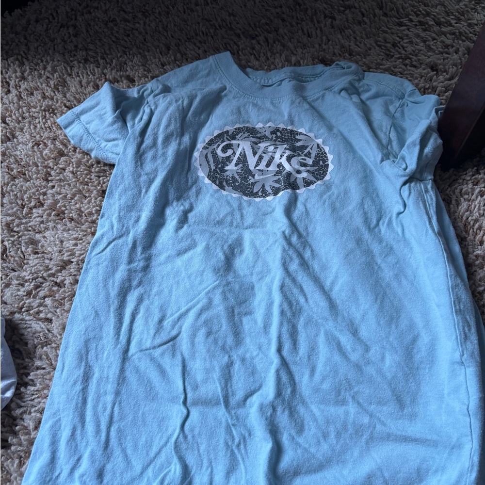 Nike Sky Blue Graphic Tee